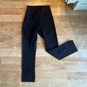 Lululemon cropped leggings black